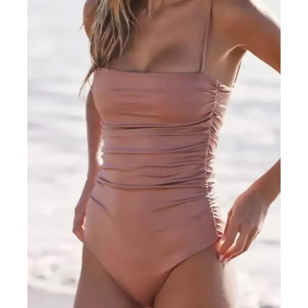 NWT Free People Belle One Piece Swimsuit Small - Picture 1 of 6